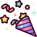 a cartoon colored cap