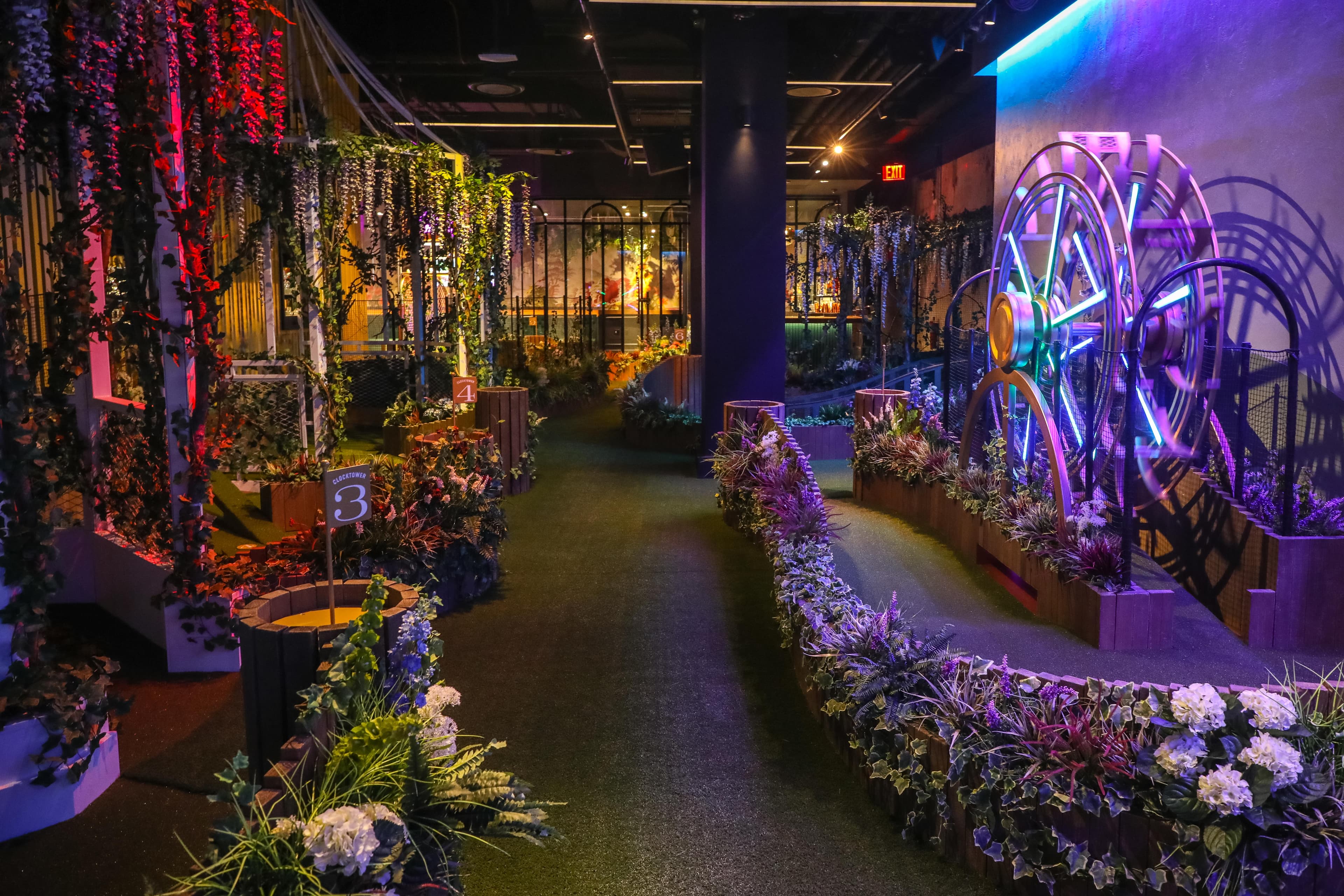 Mini Golf at Puttery team building activity in NYC - Competitive teams who enjoy socializing - Multiple NYC locations